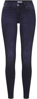 Image de Pepe Jeans - Jean « Pixie » pour femmes NA1018 (26S) (bleu marine foncé)