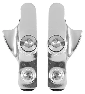 Productafbeelding van 2 sets aluminium remblokken voor mountainbike, geschikt voor schijfremmen (zilver)