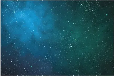 Produktbild von Wallario Wandbild Sternenhimmel - Milchstraße und Sterne bei Nacht, Größe: 61 x 91,5 cm, Poster mit rahmenlosen Bildhalter