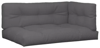 Immagine prodotto di vidaXL Cuscino Pallet 7 pezzi in tessuto antracite