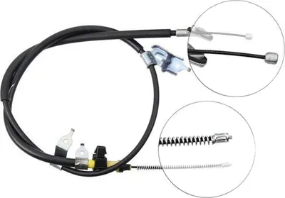 Produktbild von A.B.S. Handbremsseil Seilzug Feststellbremse für TOYOTA Yaris Schrägheck (P9) K16528