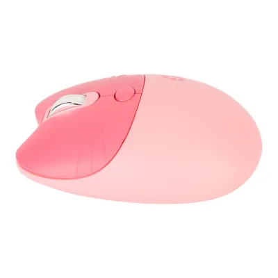 Image de Souris sans fil pour chat 2,4 GHz – Récepteur USB, 3 niveaux DPI, mode silencieux, portable, pour ordinateur portable M3, ordinateur, rose sakura