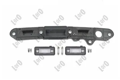 Produktbild von ABAKUS 132-053-093 - OE 1T0827574A Schalter, Heckklappenentriegelung für Golf Plus (5M), Jetta III (1K2), Passat (3C), Touran (1T)