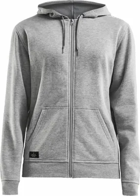 Produktbild von CRAFT Community FZ Hoodie W Grey Melange M