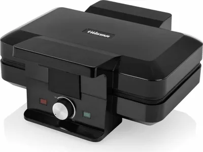 Productafbeelding van Tristar WF-1165, 2 wafels, Vierkant, Zwart, Bakeliet, Kunststof, 0,7 m