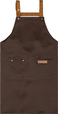 Produktbild von Küchenschürze mit Tasche, verstellbarem Riemen, wasserdicht, Antifouling, Reinigungsschürze, Kochschürze, Küchenbedarf