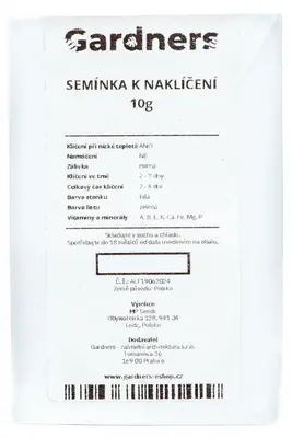 Obrázek produktu pro MPSEEDS Řeřicha semínka k nakličování 10 g