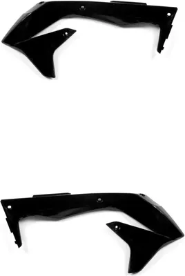 Obrázek produktu pro Pár černých krytů chladiče ACERBIS pro KAWASAKI KX 450 F