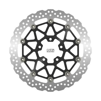 Produktbild von Ng Vordere Bremsscheibe Für Kawasaki Zx 10 R '17-18 (330X70X5.0Mm) (5X10.5Mm) Wave Floating (Aluminium Center)