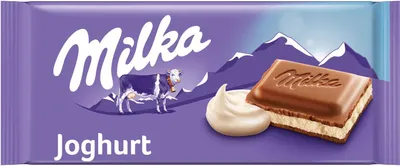 Image de Tablette de yaourt Milka 100g