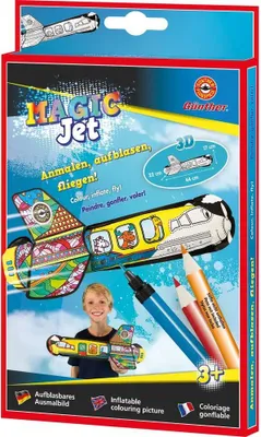 Produktbild von Günther GÜNTHER Aufblasbares Ausmalbild ''Magic Jet'' Sonstige