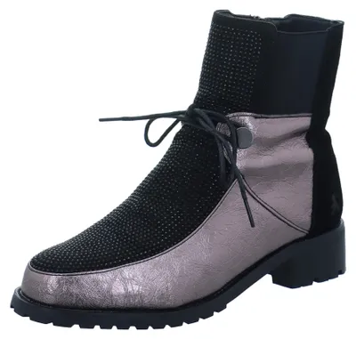 Produktbild von 2 Go Fashion  Damenschuhe Stiefel Reißverschluss Schwarz Freizeit, Schuhgröße:39 EU