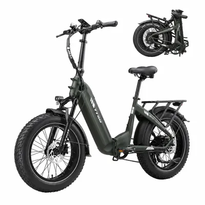 Produktbild von F6 Boost 20 Zoll Foldable E Bike,Fatbike E-Bikes, 250W, 48V 18Ah(120-140km), 70 Nm Drehmomentsensor, Shimano 7-Gang, Citybike, Hydraulikbremsen