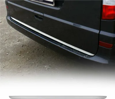 Immagine prodotto di Modanatura bagagliaio posteriore per Mercedes Vito W639 2003-2014 acciaio inox cromato