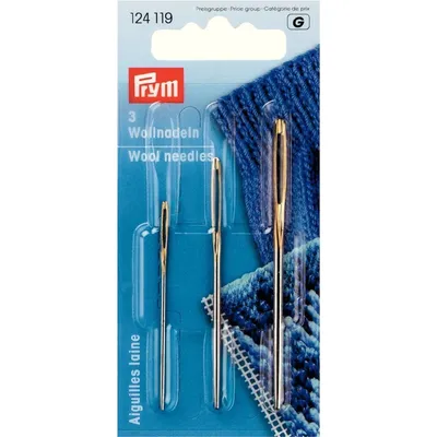 Image de Prym Aiguilles à laine sans pointe No. 1,3,5