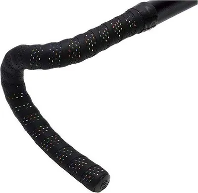 Productafbeelding van Famanu stuurband zwart, model 2017 - Caleido fietstoaccessoire