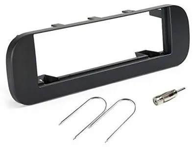 1-DIN Radioblende für Fiat Panda ab 2012, anthrazit