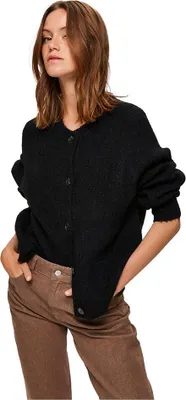 Produktbild von Selected Lulu Short Strickjacke Schwarz M Frau Schwarz M