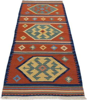 Immagine prodotto di kilim moderno autentico originale 244x69 cm