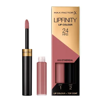 Obrázok produktu pre Max Factor Lipfinity Lip Colour tekutý rúž 015 Etheral 4 ml