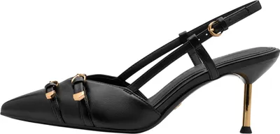 Produktbild von Pumps aus Leder mit Absatz