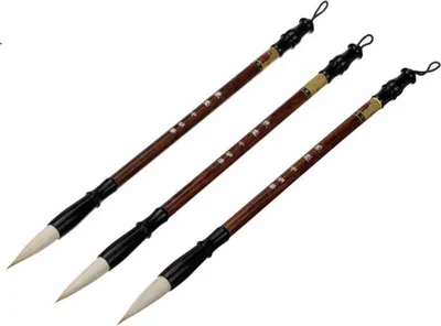 Obrázek produktu pro Fine Asianliving Čínský kaligrafický štětec L Set/3