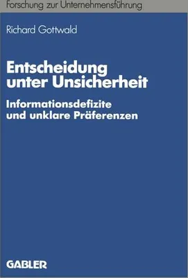 Produktbild von Entscheidung unter Unsicherheit
