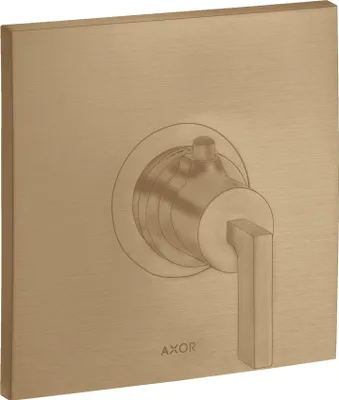 Produktbild von Thermostat AXOR CITTERIO HIGHFLOW 59 l/m UP mit Hebelgriff brushed bronze brushed bronze