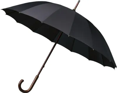 Immagine prodotto di ombrello antivento 103 cm poliestere nero