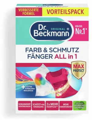 Image de Dr.Beckmann 5479169005 Dr.Beckmann Farb- und Schmutzfangtücher ALL in 1, 20 Tücher, 1 St.