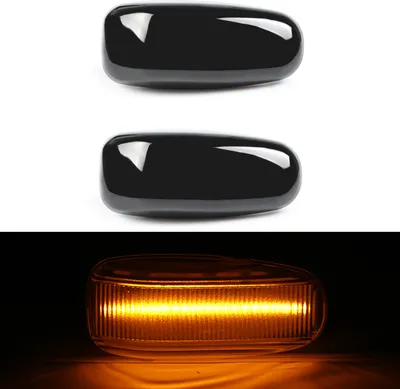Obrázok produktu pre 2x LED bočné smerovky čierne pre Mercedes W210 S210 R170 C208 A208 Vito Sprinter