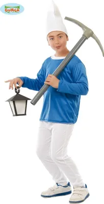 Produktbild von Zwergenmärchen Karnevalskostüm Blau Kinder Fantasy Abenteuer Fasching Rollenspiel Buchtag Märchenhafte Magie Kreative Welt Fantasievolle Feen, Größe: 110/116 Farbe: Blau