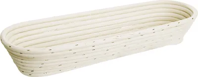 Obrázok produktu pre ORION košík na kysnutie chleba košík na kysnutie cesta forma na chlieb z ratanu na bagetový chlieb 43x16cm