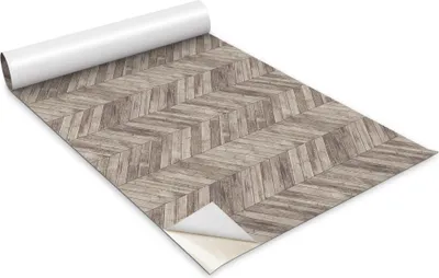 Produktbild von Selbstklebende Möbelfolie - Dekorationsfolie - Tischmöbel - Zuschneidbar - Braune Bretter - 100 x 50 cm