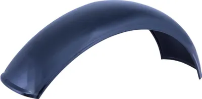 Immagine prodotto di Parafango stile SIP per Garelli, lunghezza 500 mm, larghezza 94 mm, metallo, nero lucido, per Vespa Classic PK S, Elestart V9X1T, XL, V9X2T, N, Plurimatic V5P1T, FL