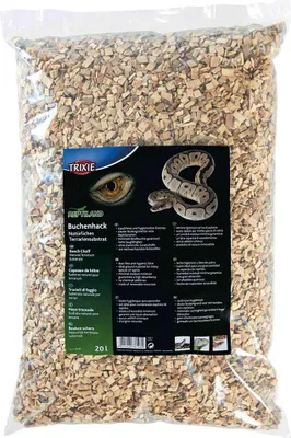 Obrázek produktu pro Trixie Bukové štěpky, přírodní terarijní substrát 20 l