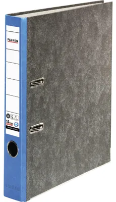 Produktbild von Falken Ordner S50 80023393 DIN A4 50mm RC Pappe blau