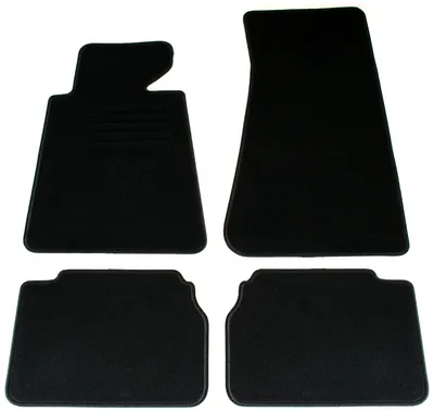 Produktbild von Fußmatten-Set für 5er BMW E34 Limo/Touring, 01/1988-02/1997, 4-teilig, Schwarz
