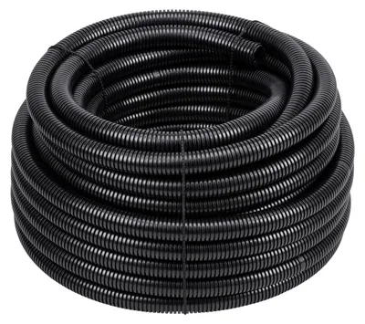 Produktbild von Meister Isolierrohr flexible Ausführung 25 Meter schwarz 750 N (mittel) M25 Gewinde