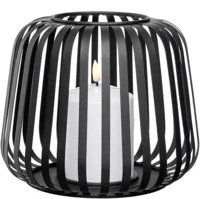 Produktbild von Leonardo LED Laterne Sole Schwarz (17 cm)