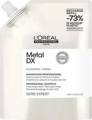 Produktbild von L'Oréal Professionnel Metal DX Refill Shampoo 500 ml