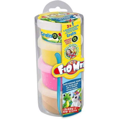 Image de Flo Mee Starter Set Pâte à modeler sèche à base d'eau 4x40g