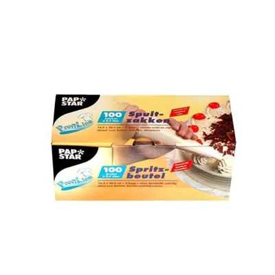Produktbild von Spritzbeutel 0,4 l 30,5 cm x 16,2 cm transparent