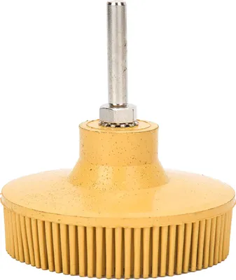 Image de Disque en soie, brosse à polir en soie, brosse à disque en soie, brosse à polir, brosse émeri
