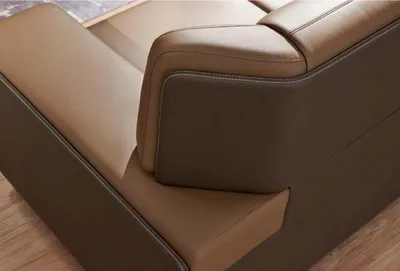 Zdjęcie produktu dla Fotel ze sztucznej skóry w kolorze czarnym, nowoczesny i elegancki komfort siedzenia