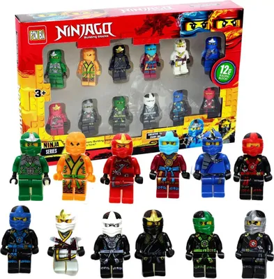 Obrázek produktu pro Sada 12 figurek NINJAGO + příslušenství.