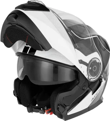 Obrázok produktu pre Modulárna prilba ACERBIS Serel 22.06 Glossy black and white veľkosť S