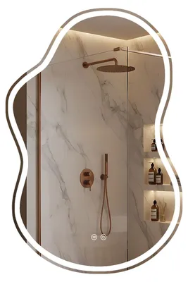 Immagine prodotto di Specchio Rea Uno Led 120X100 Trasparente