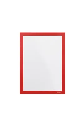 Immagine prodotto di magnetoplan 1131906 2 magnetoplan cornice magnetica autoadesiva Magnetofix rosso A4