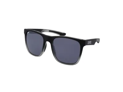 Produktbild von Uvex Lgl 42, Erwachsener, Quadratisch, Vollrand, Schwarz, Silber, Schwarz, Silber, Transparent